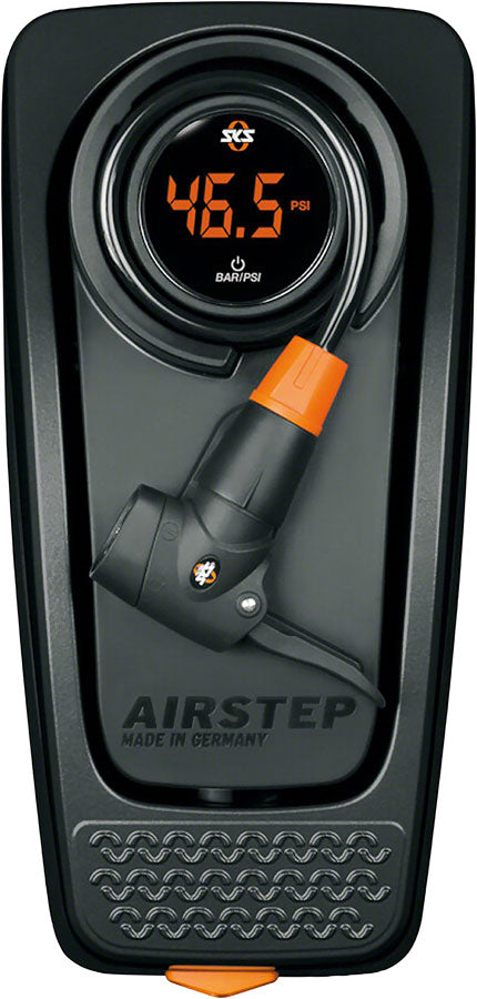 Load image into Gallery viewer, SKS Airstep Digital Foot Pump - 102 psi, Black Scratch-Resistant Coating
