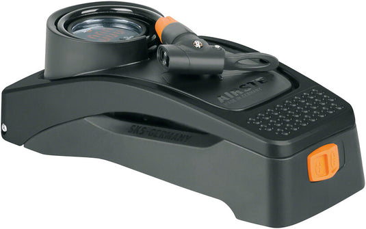 SKS Airstep Digital Foot Pump - 102 psi, Black Scratch-Resistant Coating