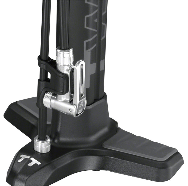 Load image into Gallery viewer, Topeak Joe Blow Twin Turbo Floor Pump SmartHead, Black
