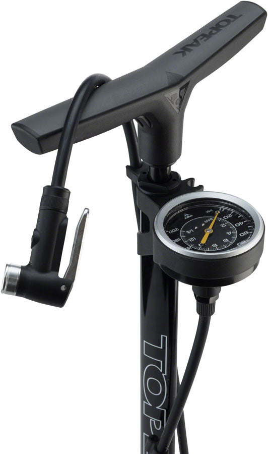 Load image into Gallery viewer, Topeak JoeBlow Pro X Floor Pump with 3&quot; Gauge Padded Elastomer Grip
