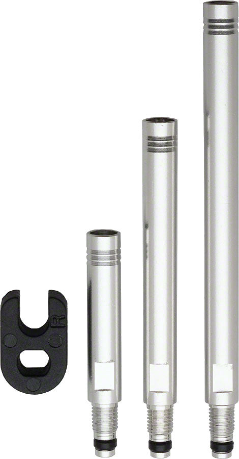 Problem Solvers Presta Valve Extender: Removable Core 30mm Silver