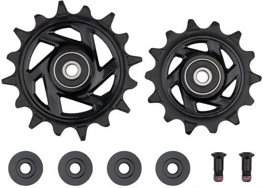 SRAM-X0-Eagle-T-Type-AXS-Rear-Derailleur-Pulley-Kit-Pulleys-PLAS0164-Rear-Derailleur-Pulley-Assembly