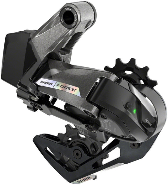 SRAM Force XPLR AXS eTap Rear Derailleur - 12-Speed, Medium Cage, 44t Max, (Battery Not Included), Iridescent Gray, D2