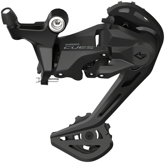 Shimano CUES RD-U3020-SGS Rear Derailleur - 9-Speed, Shadow Design, Direct Attach, Long Cage, Black