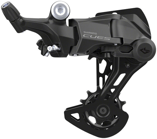 Shimano CUES RD-U4000-GS Rear Derailleur - 9-Speed, Shadow Design, Direct Attach, Medium Cage, Black