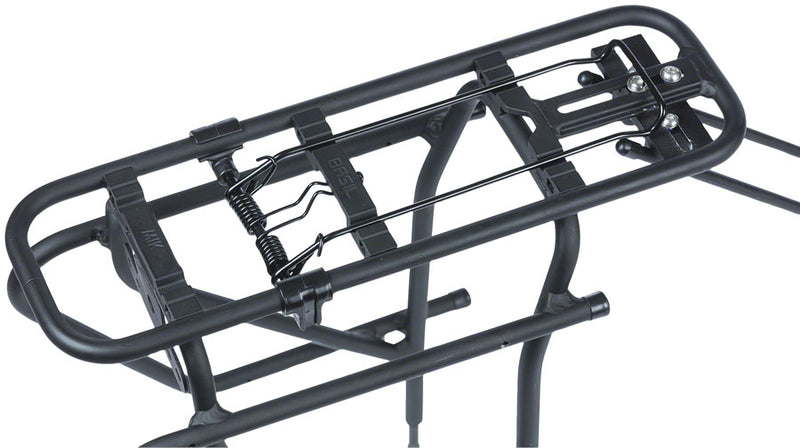 Load image into Gallery viewer, Basil Universal Cargo Carrier Rear Rack - MIK Mount, Matte Black
