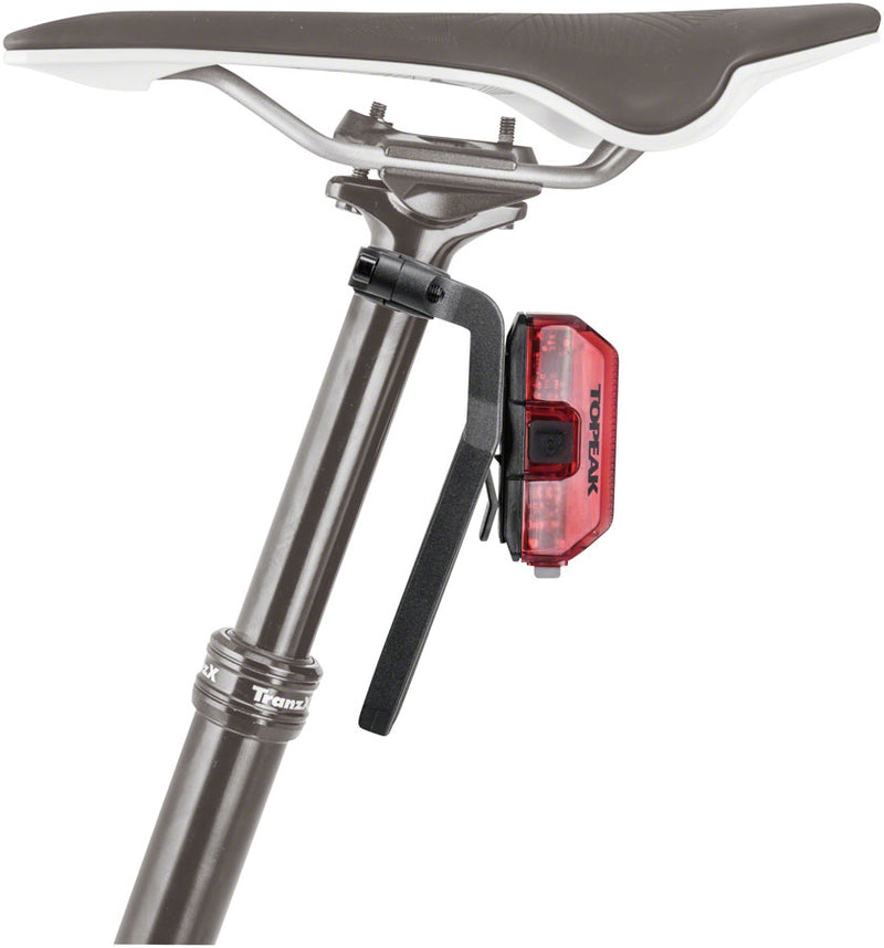 Load image into Gallery viewer, Topeak DP SeatPost Mount, Black, 22-27mm Diameter Post Clamp Fit
