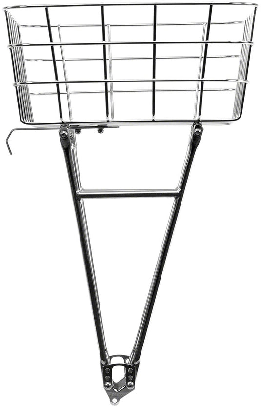 Pelago Rasket Front Basket: Polished Stainless Steel