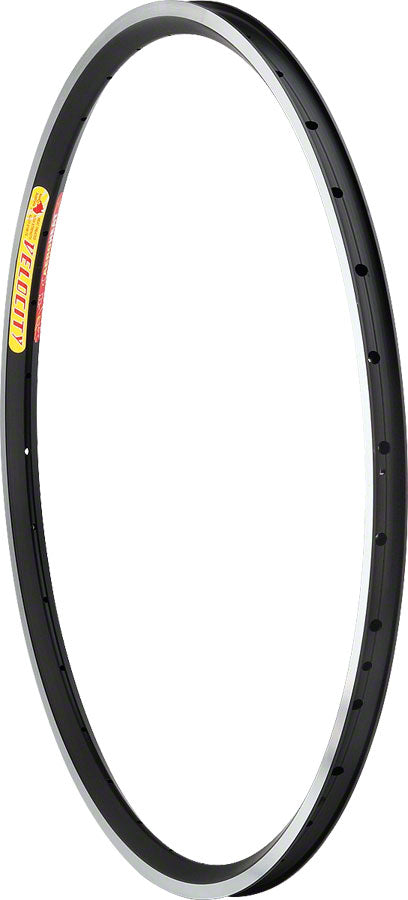 Velocity Dyad Rim - 26", Rim, Black/Silver, 32H, Clincher