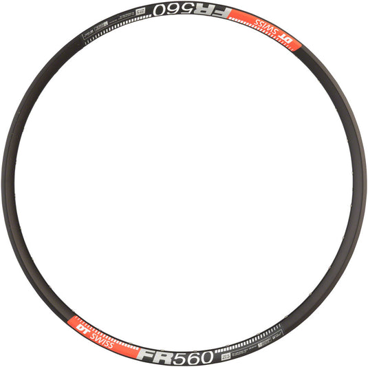 2 Pack DT Swiss FR 560 Rim 26" 32h Tubeless Ready Disc Black Downhill Freedride