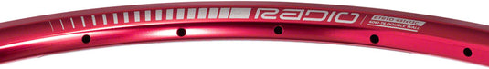 Radio Raceline Clipper Junior Rim - 20", Red, 28H, Clincher