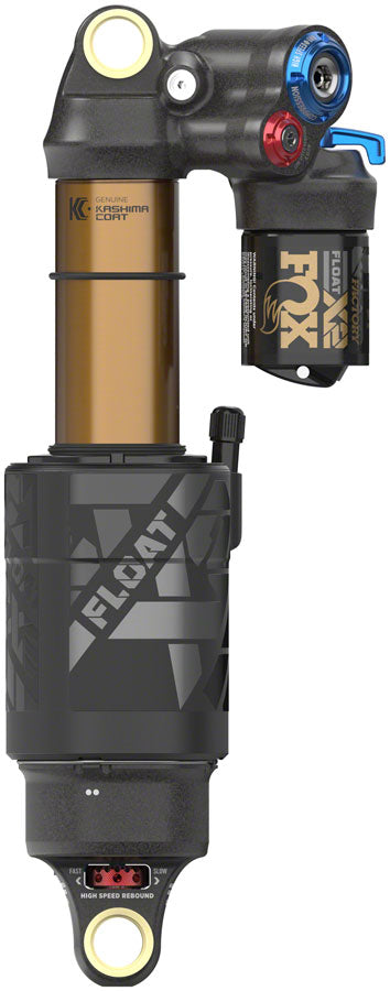 FOX FLOAT X2 Factory Rear Shock - Standard, 8.5 x 2.5", 2-Position Lever, Kashima Coat