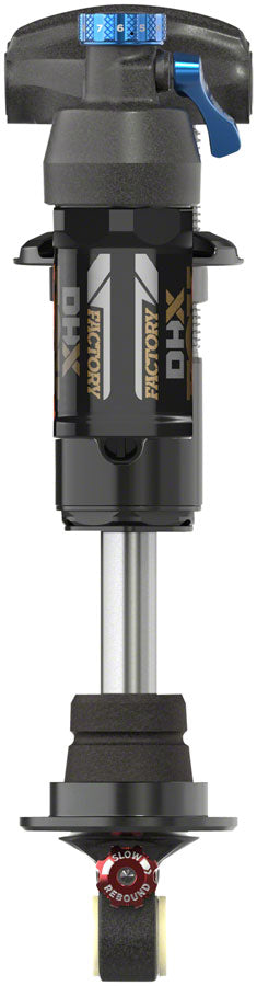 FOX DHX Factory Rear Shock - Trunnion Metric, 205 x 60 mm, 2-Position Lever, Hard Chromoly Damper Shaft