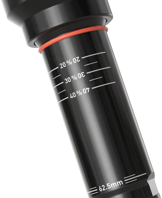 RockShox Super Deluxe Thru Shaft RCT Rear Shock - 230 x 57.5mm, Medium Reb/Comp, 380lb L/O Force, Trunnion, C1