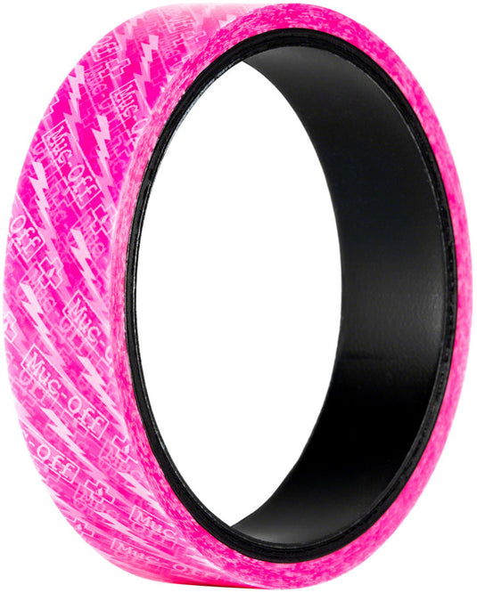 Muc-Off Tubeless Rim Tape 10m Length Roll 21mm Width Adhesive Semi Transparent