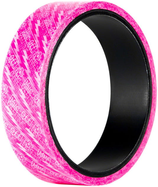 Muc-Off Tubeless Rim Tape 10m Length Roll 25mm Width Adhesive Semi Transparent