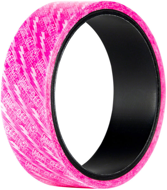 Muc-Off Tubeless Rim Tape 10m Length Roll 28mm Width Adhesive Semi Transparent