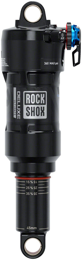 RockShox Deluxe Ultimate RCT Rear Shock - 230 x 60mm, LinearAir, 2 Tokens, Reb/Low Comp, 380lb L/O Force, Standard, C1