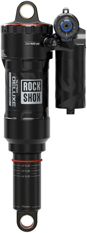 Load image into Gallery viewer, RockShox Super Deluxe Ultimate RC2T Rear Shock - 230 x 62.5mm, LinearAir, 2 Tokens, Reb/Low Comp, 320lb L/O Force,
