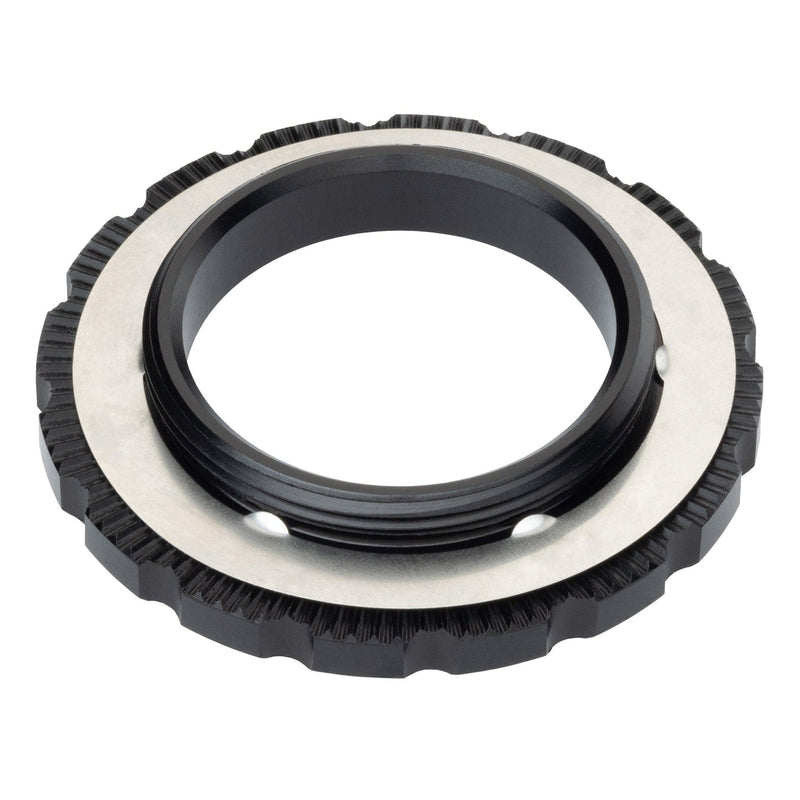 Load image into Gallery viewer, Wolf Tooth CenterLock Rotor Lockring - Black Durable Anodized Finish
