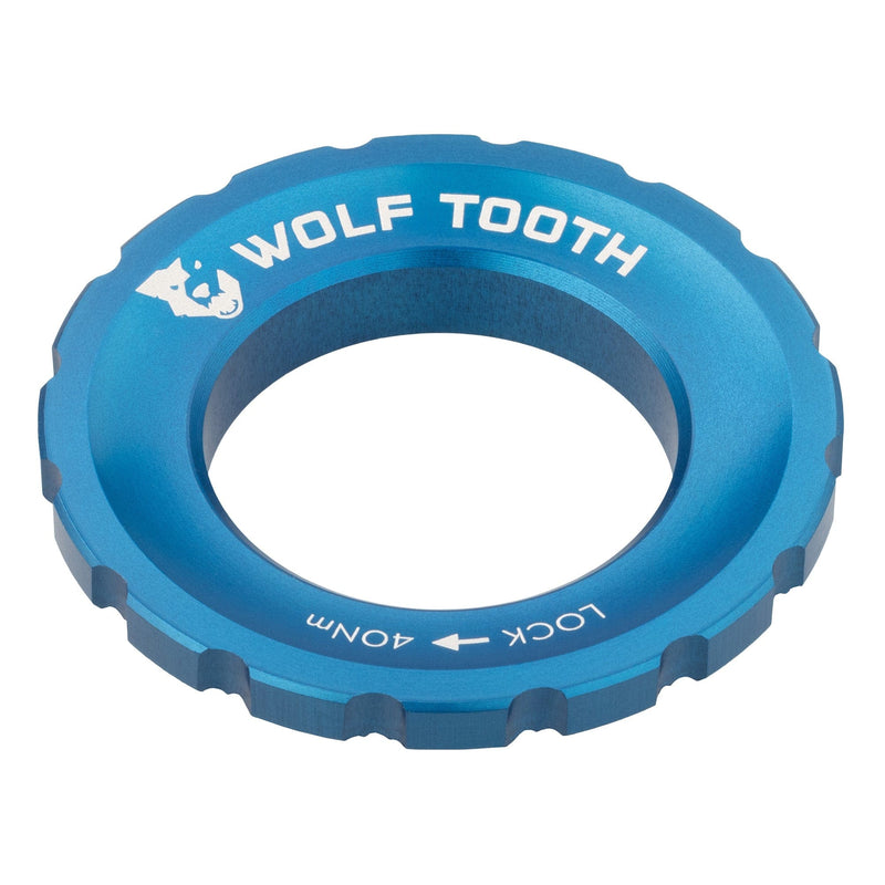 Load image into Gallery viewer, Wolf Tooth CenterLock Rotor Lockring - External Splined, Raw Silver
