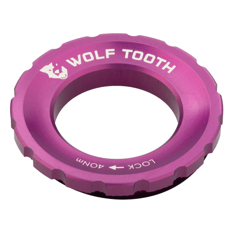 Load image into Gallery viewer, Wolf Tooth CenterLock Rotor Lockring - External Splined, Raw Silver
