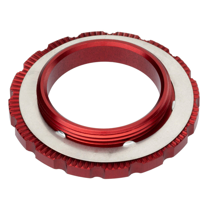 Load image into Gallery viewer, Pack of 2 Wolf Tooth CenterLock Rotor Lockring -  Red
