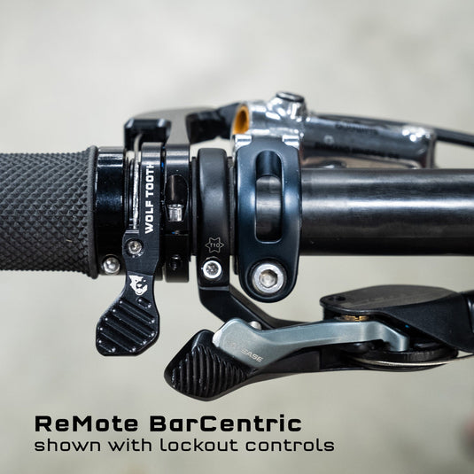 Wolf Tooth ReMote BarCentric Dropper Lever, Compatible with 2x Shifting