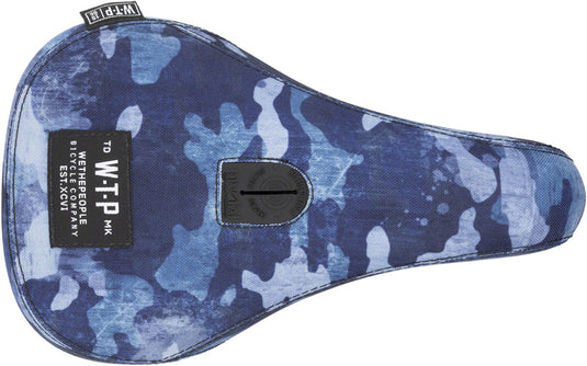 We The People Team BMX Seat - Pivotal, Indigo Camo, Fat