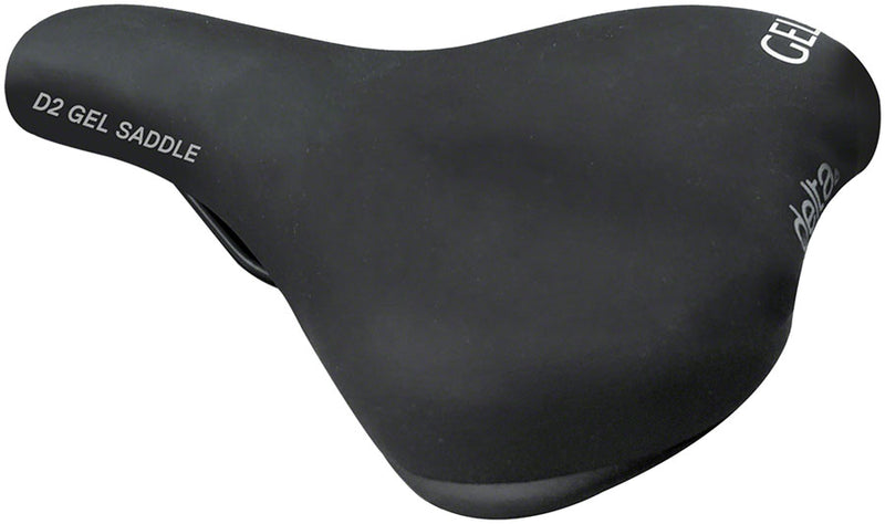 Load image into Gallery viewer, Delta D2 Comfort Gel Saddle - Steel, Black
