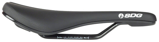 SDG Bel Air V3 Saddle - Black 140mm Width Wider Nose To Aid In Climbing