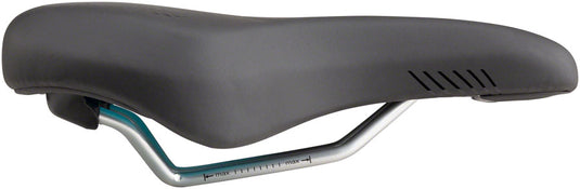 MSW SDL-192 Spin Fitness Saddle - Black Soft-Touch Cover High Density Foam