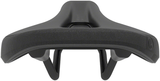 Ergon SM Enduro Comp Saddle - Black Small/Medium Synthetic, Chromoly Rails