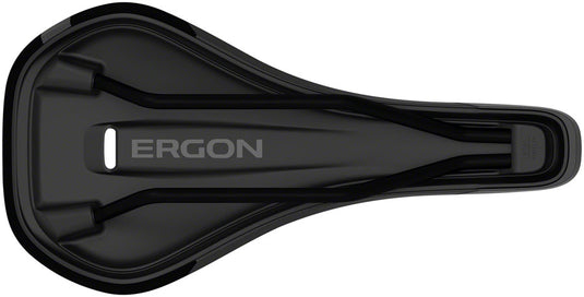 Ergon SM Enduro Comp Saddle - Black Small/Medium Synthetic, Chromoly Rails