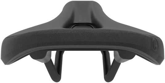 Ergon SM Enduro Comp Saddle - Black Medium/Large Synthetic, Chromoly Rails