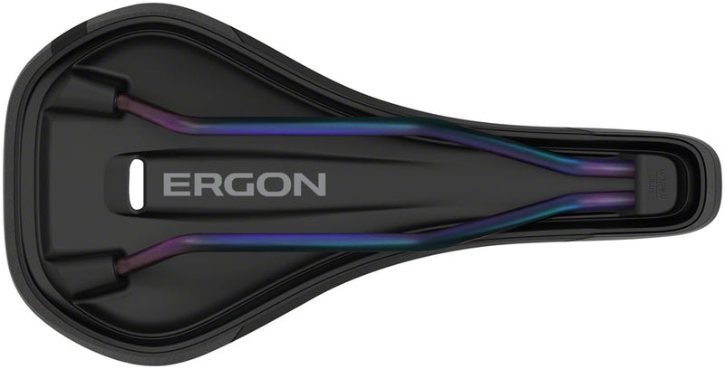 Load image into Gallery viewer, Ergon SM Enduro Comp Saddle - Black Stealth/Oilslick Mens Small/Medium
