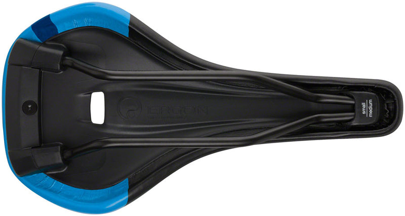 Load image into Gallery viewer, Ergon SM Pro Saddle SM/MD - Midsummer Blue Includes Topeak QuickClick Adaptor
