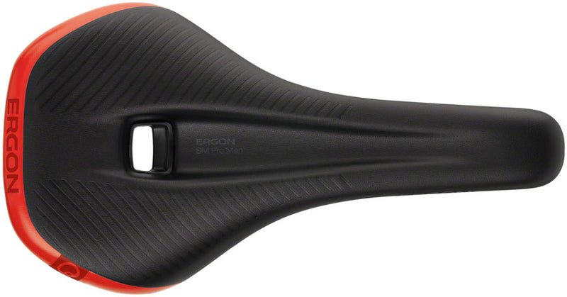 Load image into Gallery viewer, Ergon SM Pro Saddle - Red 9-12cm Sit Bone Width Topeak QuickClick Adaptor
