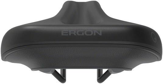 Ergon SC Core Prime Saddle - Black/Gray Microfiber Cover Orthopedic Foam