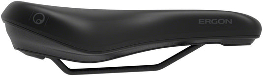 Ergon SC Core Prime Saddle MD/LG - Black/Gray Microfiber Cover Orthopedic Foam