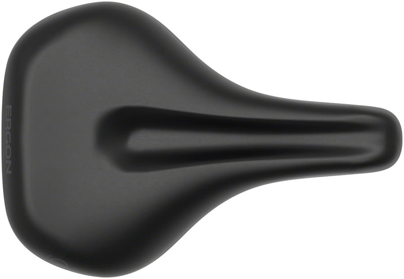 Load image into Gallery viewer, Ergon SC Core Prime Saddle - Black/Gray Microfiber Cover Orthopedic Foam
