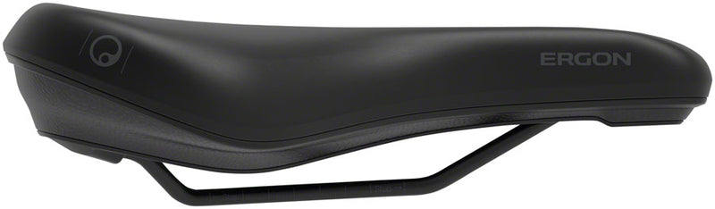 Load image into Gallery viewer, Ergon SC Core Prime Saddle - Black/Gray Microfiber Cover Orthopedic Foam
