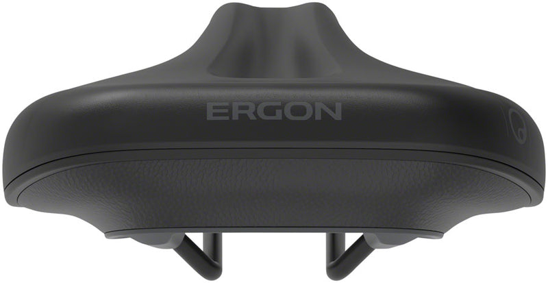 Load image into Gallery viewer, Ergon SC Core Prime Saddle - Black/Gray Microfiber Cover Orthopedic Foam
