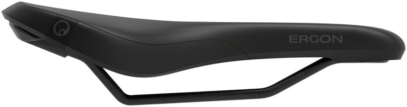 Load image into Gallery viewer, Ergon SMC Saddle - Black Microfiber Cover Orthopedic Comfort Foam
