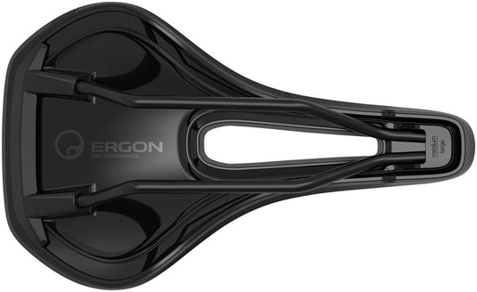 Ergon SMC Saddle - Black Microfiber Cover Orthopedic Comfort Foam