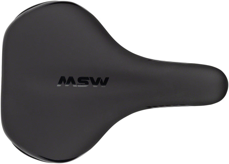 Load image into Gallery viewer, MSW SDL-192 Relax Recreation Saddle - Black Comfortable, High-Density Foam
