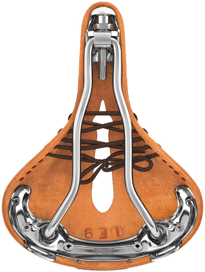 Load image into Gallery viewer, Brooks B17 Carved Saddle - Brown 175mm Width Leather Chrome Rails Unisex
