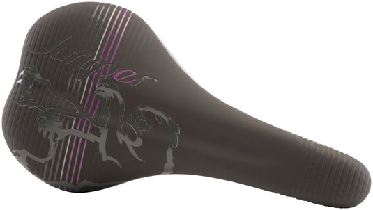 Chromag Juniper Saddle - Black/Purple 141mm Width Medium/Firm Density Foam