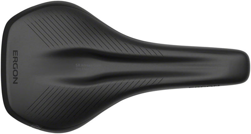 Load image into Gallery viewer, Ergon SR Allroad Core Pro Saddle MD/LG - Black Synthetic Relief Channel Mens
