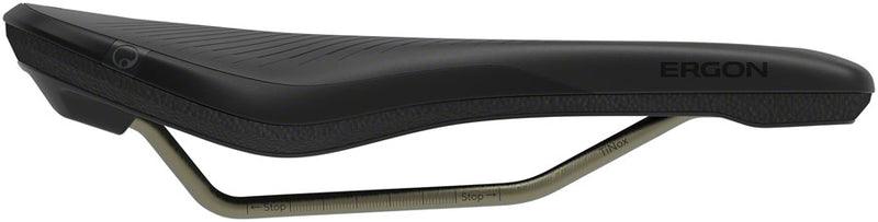 Load image into Gallery viewer, Ergon SR Allroad Core Pro Saddle MD/LG - Black Synthetic Relief Channel Mens
